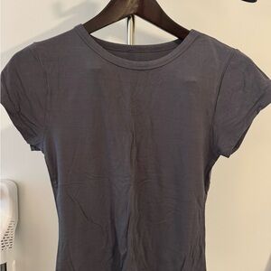 White Fox Boutique Charcoal Short Sleeve Tee